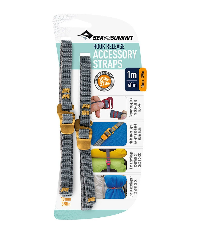 Sea To Summit Hook Release Accessory Straps 10mm – Image 3